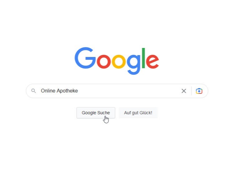Online-Apotheken bei Google